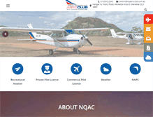 Tablet Screenshot of nqac.com.au
